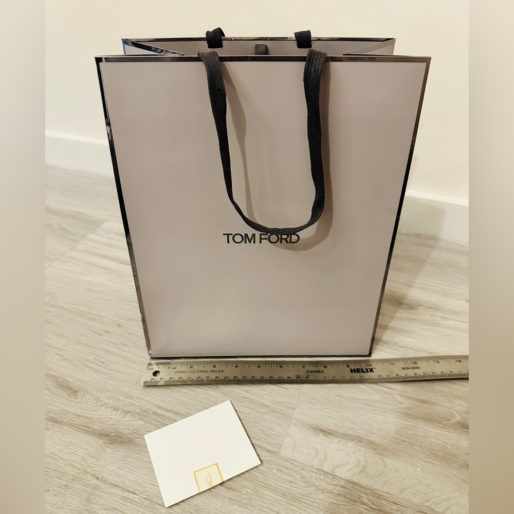 Designer Authentic Tom Ford shopping bag
